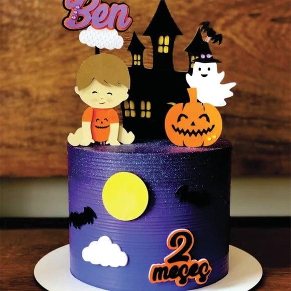 Topo de Bolo Halloween