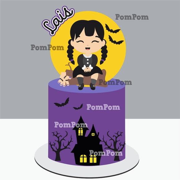 Topo de Bolo Halloween