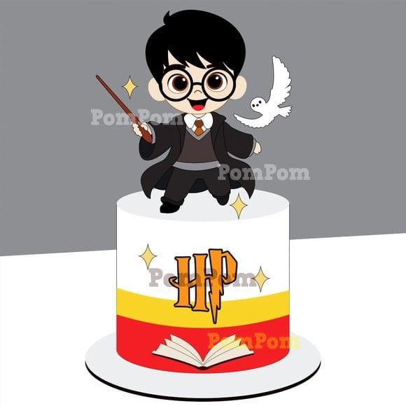 Topo de Bolo Harry Potter Baby