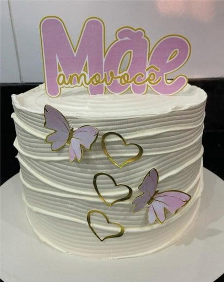 Topo de Bolo Mãe