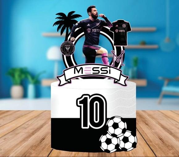 Topo de Bolo Messi Inter Miami