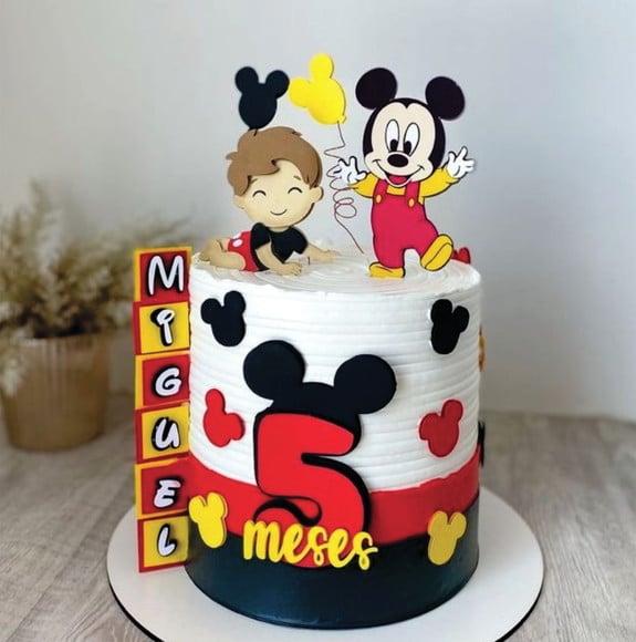 Topo de Bolo Mickey Baby