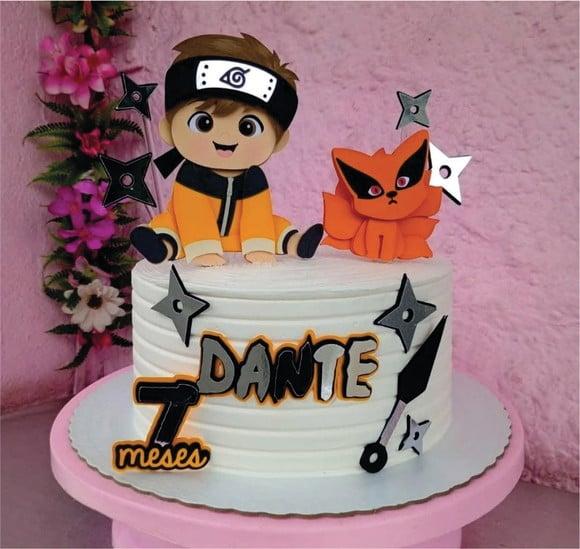 Topo de Bolo Naruto Baby