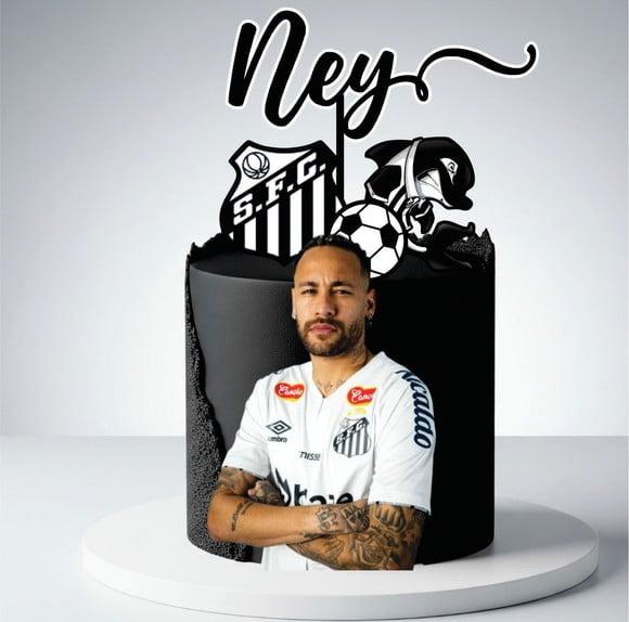 Topo de Bolo Neymar