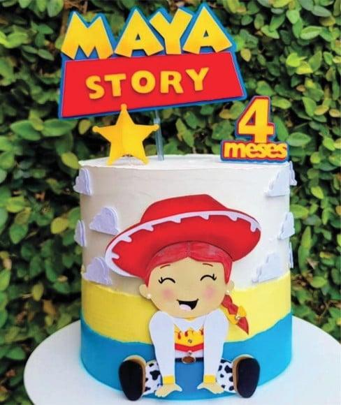 Topo de Bolo Toy Story Menina