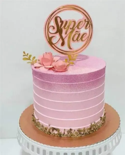 Topo de Bolo Dias Das Mães Arquivo de Corte