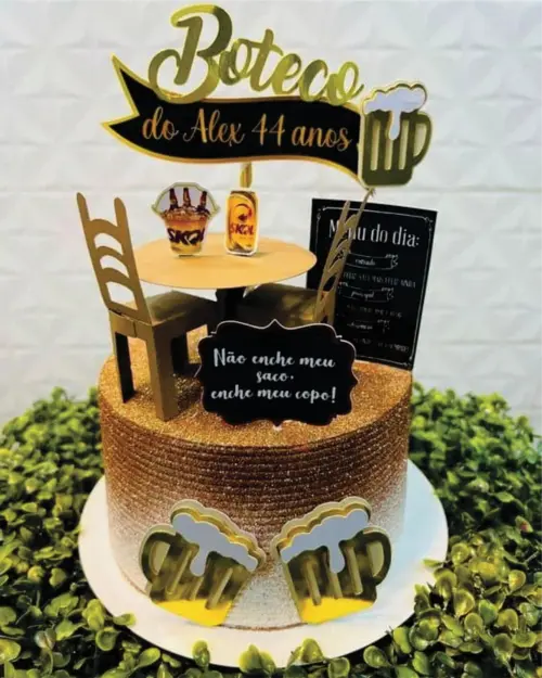 Topo de Bolo Boteco Arquivo de Corte - Cópia