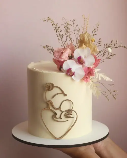 Topo de Bolo Dias Das Mães Arquivo de Corte