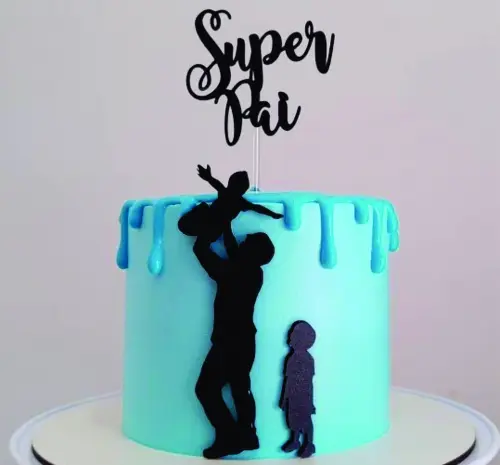 Arquivo de Corte Topo de Bolo Dia Dos Pais