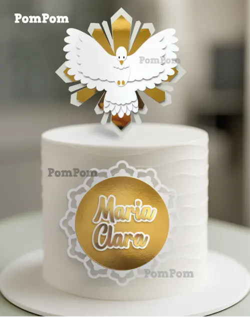 Topo de Bolo Primeira Eucaristia Menino Arquivo de Corte