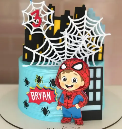 Topo de Bolo Homem Aranha