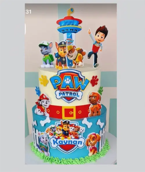 topo de bolo patrulha canina