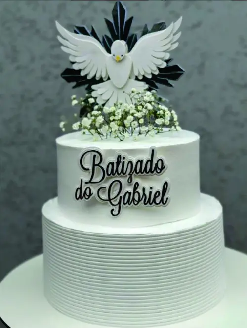 Topo de Bolo batismo