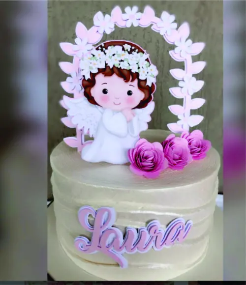 Topo de Bolo batismo