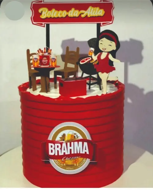 Topo de Bolo Boteco Arquivo de Corte