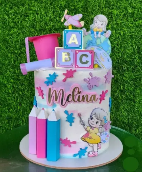 Arquivo de Corte Topo de Bolo Formatura ABC