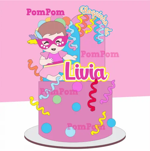 Topo de bolo verão menino Arquivo de Corte Silhouette