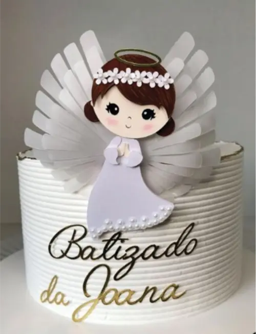Topo de Bolo batismo