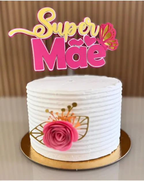topo de bolo super mãe
