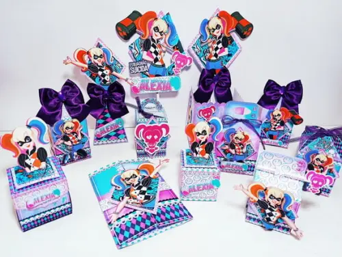 Arquivo De Corte Arlequina Personalizados