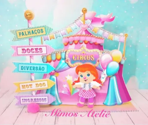 Arquivo de corte CIRCO ROSA