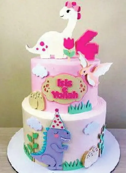 Arquivo de Corte Dinossauros Rosa Dino Rosa