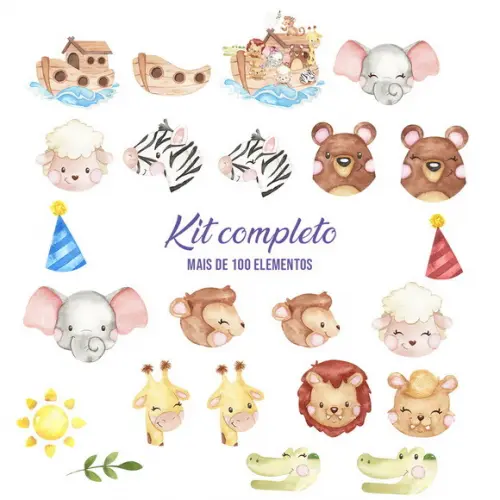 Kit Digital Arca De Noé