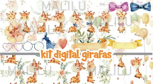 Kit Digital Girafas