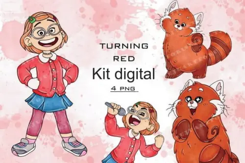 Kit Digital Turning Red