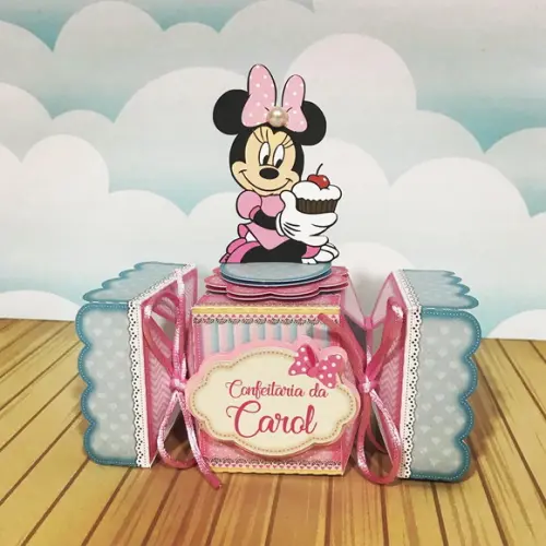 Minnie confeiteira personalizados