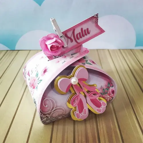 Personalizados bailarina arquivo de corte