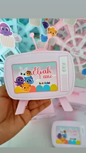 Personalizados Bolofofo Rosa Arquivos de Corte