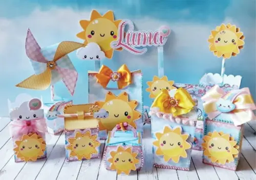 Personalizados Raio de sol arquivo de corte