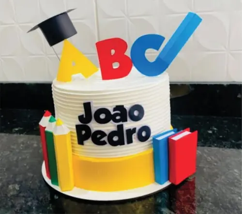 Topo de Bolo Abc Formando