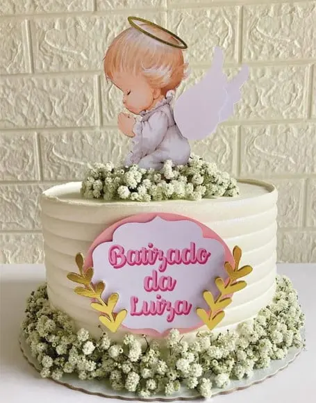 Topo de Bolo Batismo