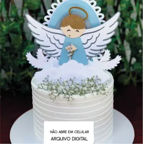 TOPO DE BOLO BATISMO -arquivo digital
