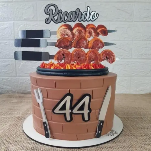 Topo de Bolo Churrasco