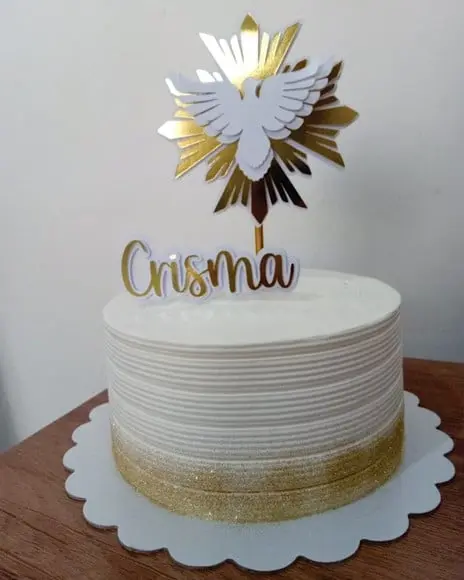 Topo de Bolo Crisma