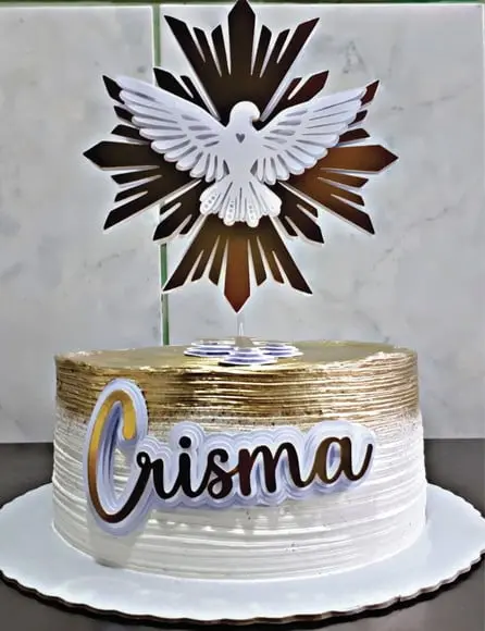 Topo de Bolo Crisma