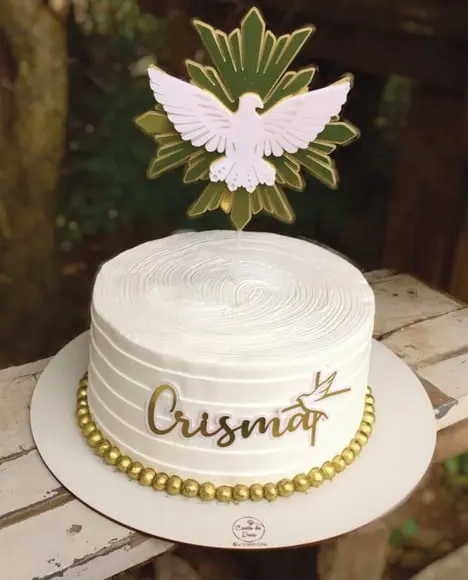 Topo de Bolo Crisma
