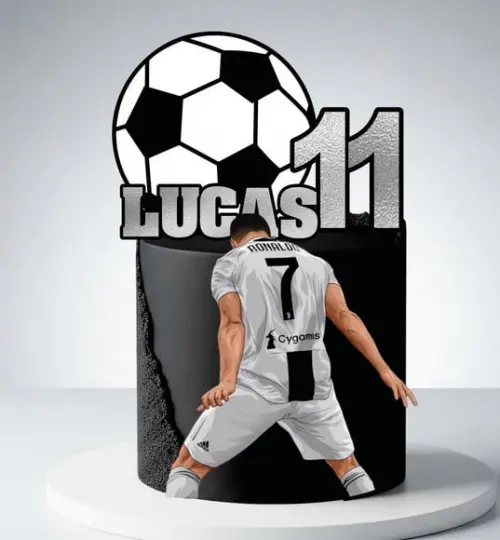 Topo de Bolo Cristiano Ronaldo