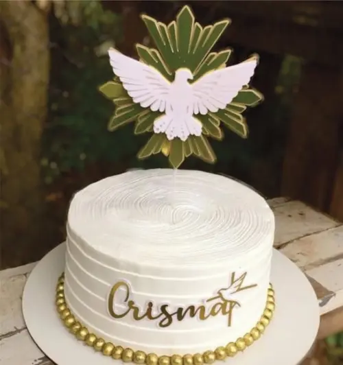 Topo de Bolo Crisma