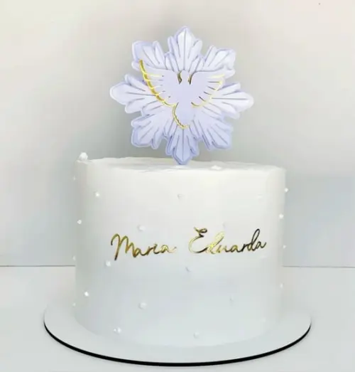 Topo de Bolo Divino Espirito Santo