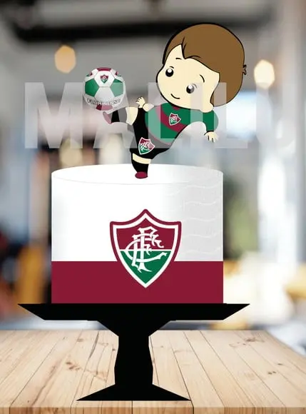 Topo de Bolo Fluminense Arquivo de Corte