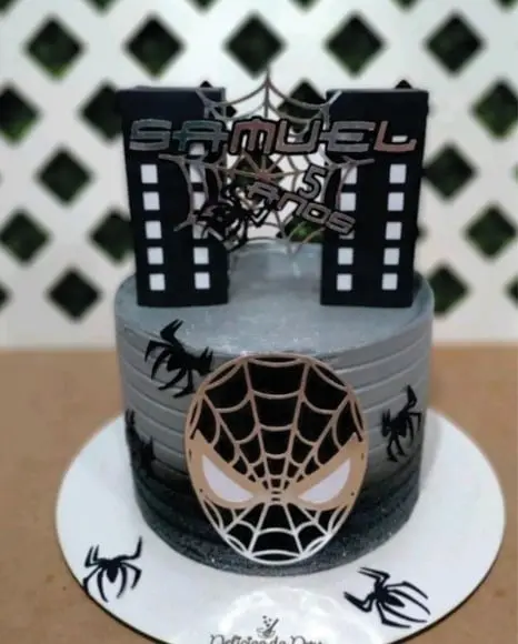 Topo de Bolo Homem Aranha