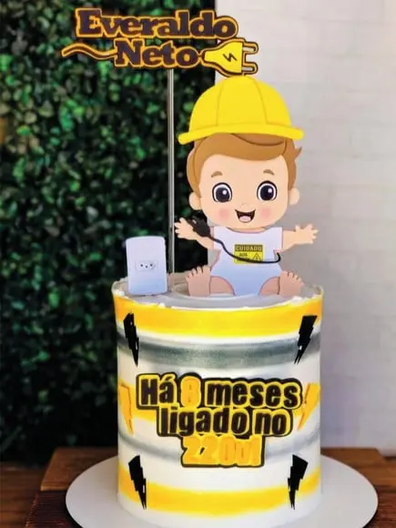 Topo de Bolo Ligado nos 220