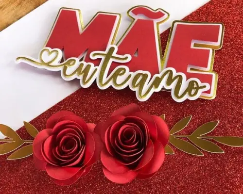 Topo de Bolo Mãe
