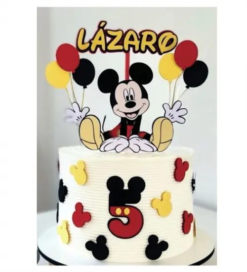 Topo de Bolo Mickey