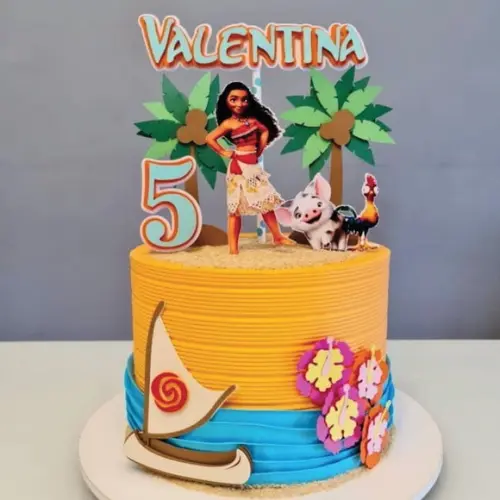 Topo de Bolo Moana