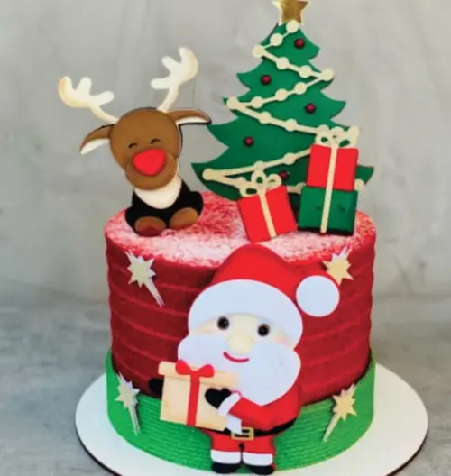 Topo de Bolo Natal